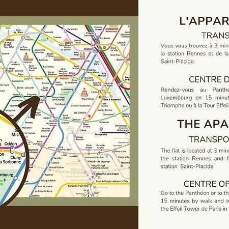 Grand Studio Confort#St Germain-Montparnasse#4P Paris Extérieur photo