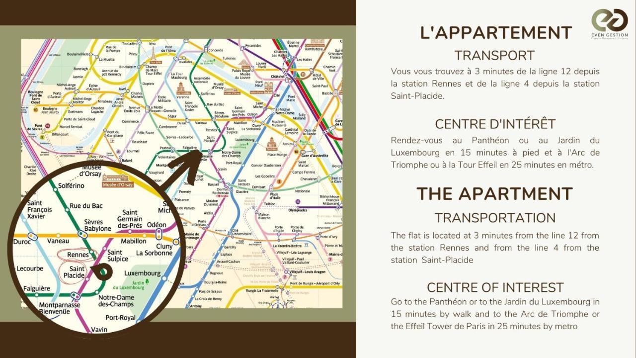Grand Studio Confort#St Germain-Montparnasse#4P Paris Extérieur photo